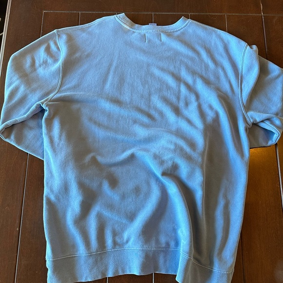 Hang TN Henry Gloves Crewneck Sweatshirt- Titans Powder Blue - XL - Picture 3 of 3